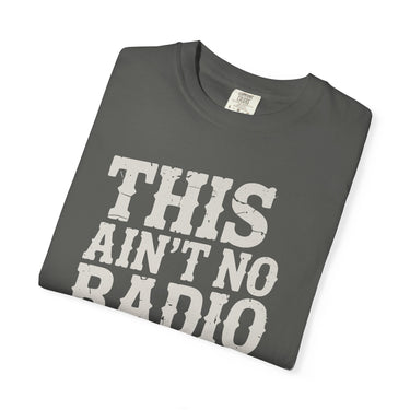 Hardy Radio Song Comfort Colors Tee - Sunlit Funlit Country Music Tees